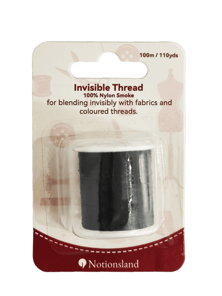 N12092--Invisible Thread--100% Nylon --100m / 110yds Smoke