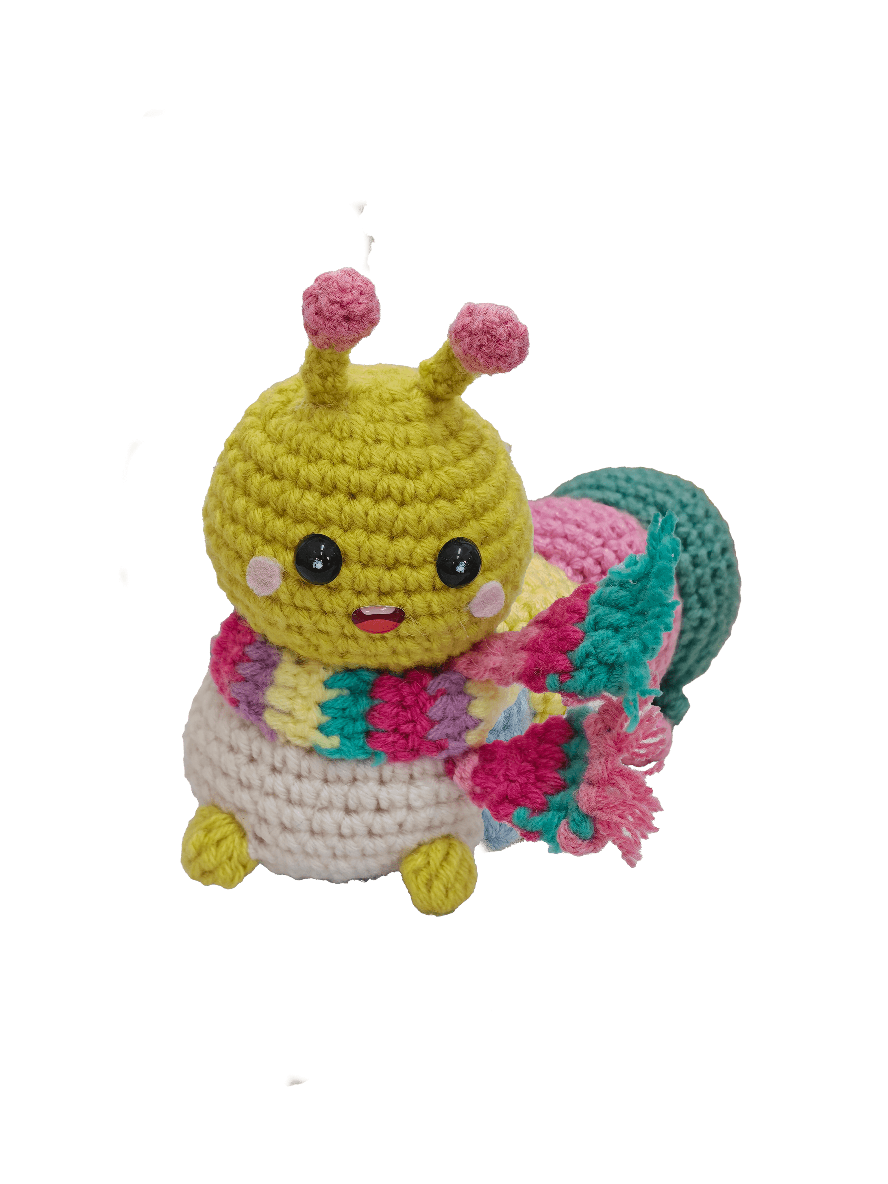 Crochet Caterpillar Wholesale Amigurumi Plush for Retail