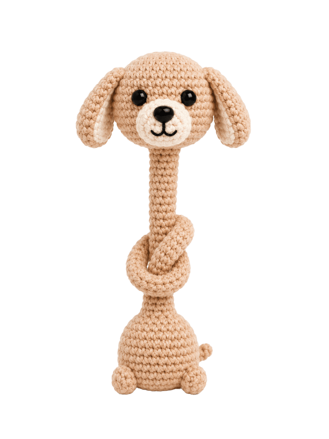 Crochet Long Neck Dog Wholesale Amigurumi Plush for Retail