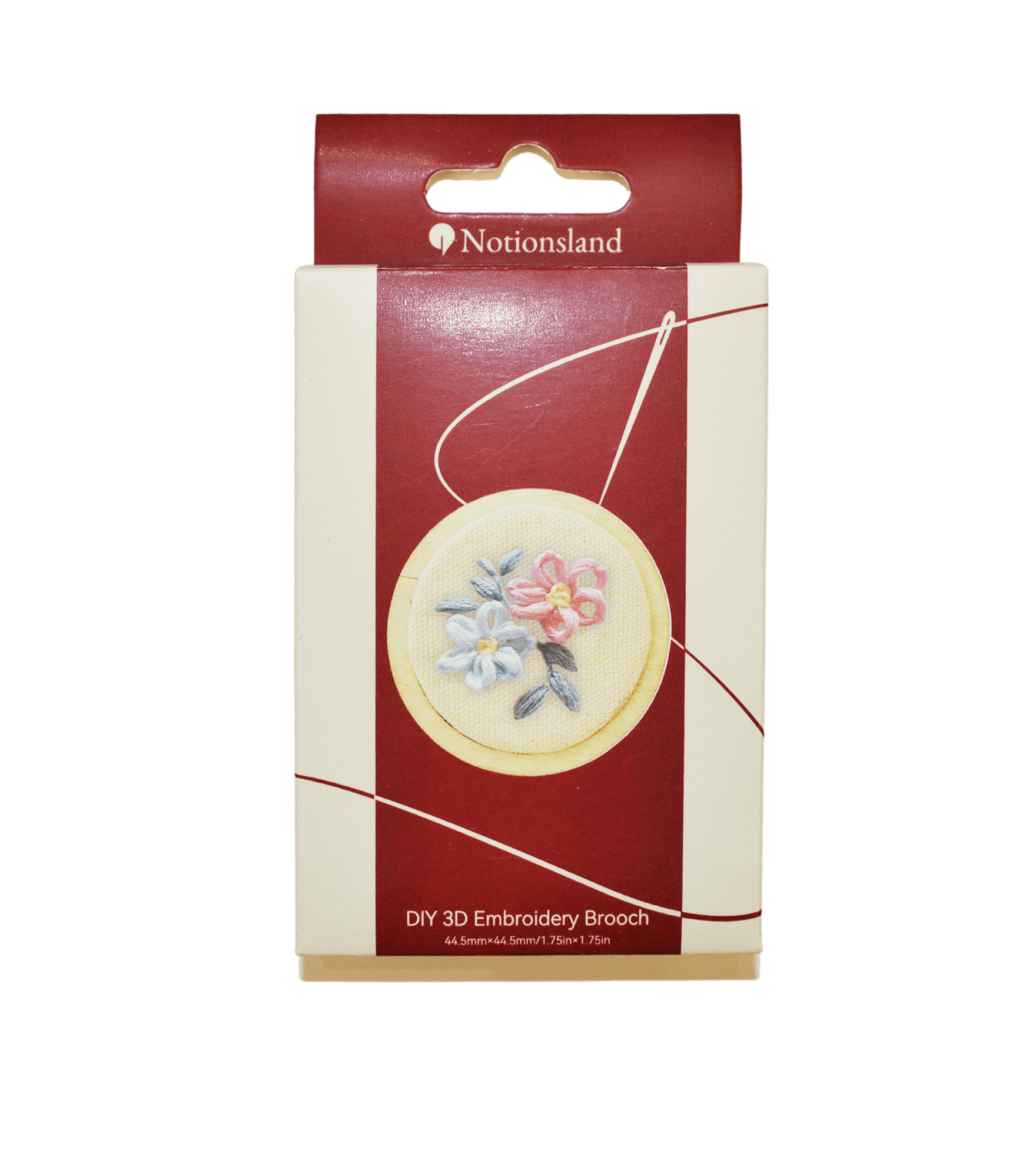 Kit de bordado 3D al por mayor para manualidades de broches.