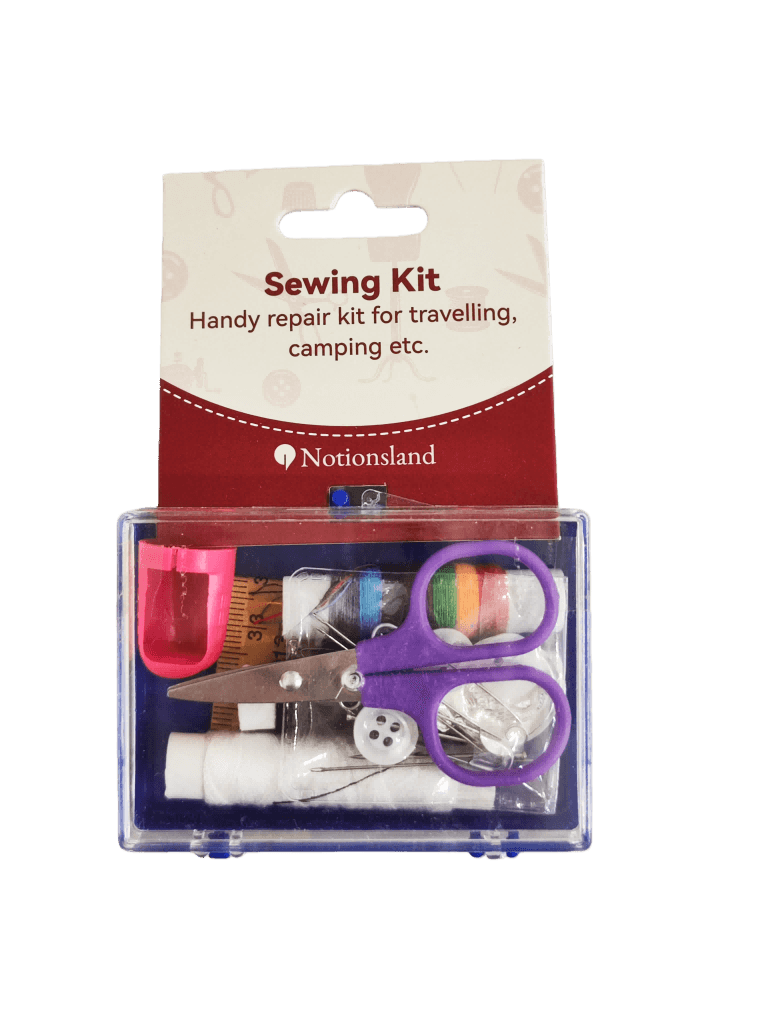 N13096 - Kit de costura para reparaciones de viaje y remiendos rápidos