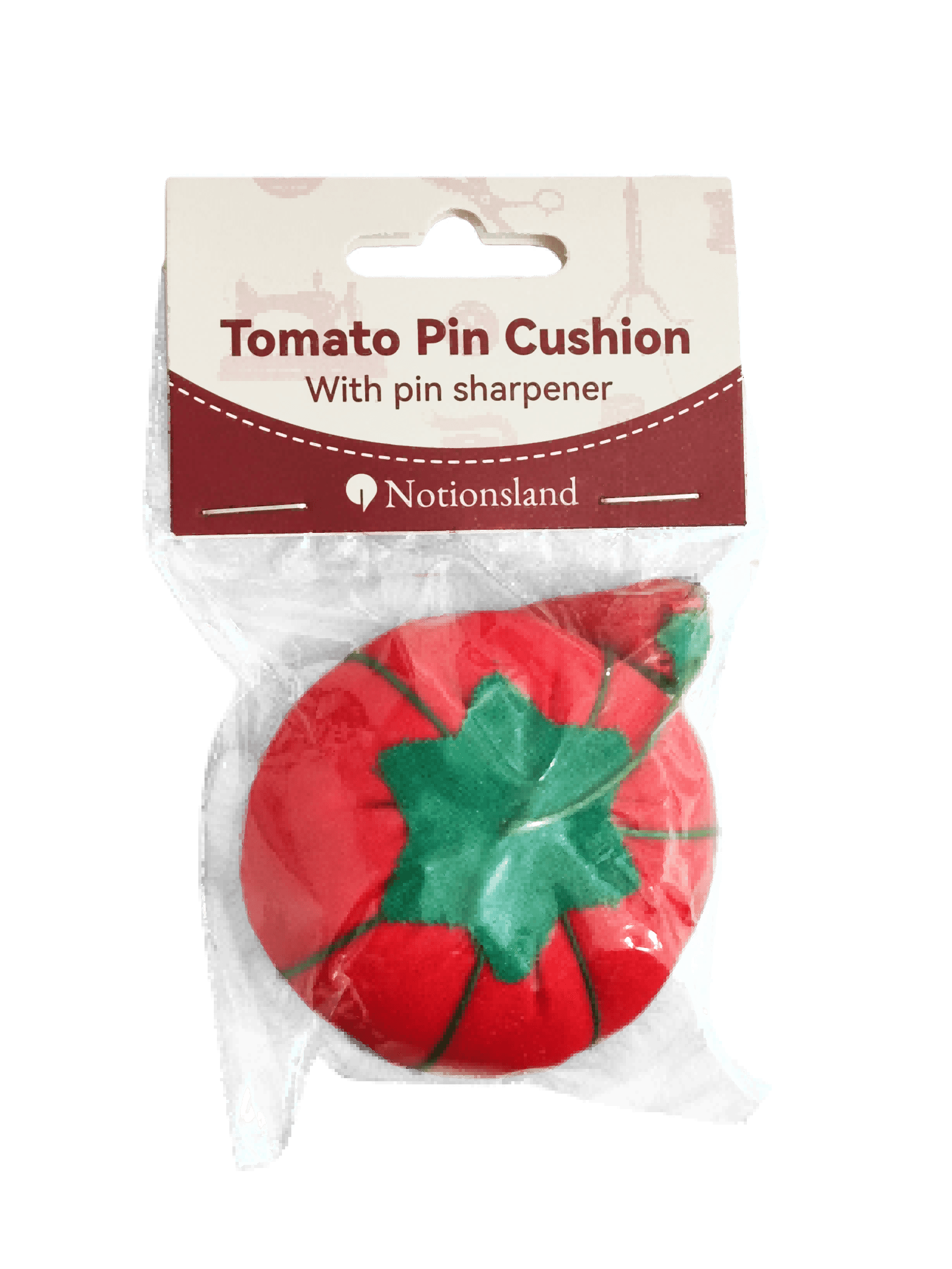 N15131 - Alfiletero con forma de tomate y sacapuntas incorporado