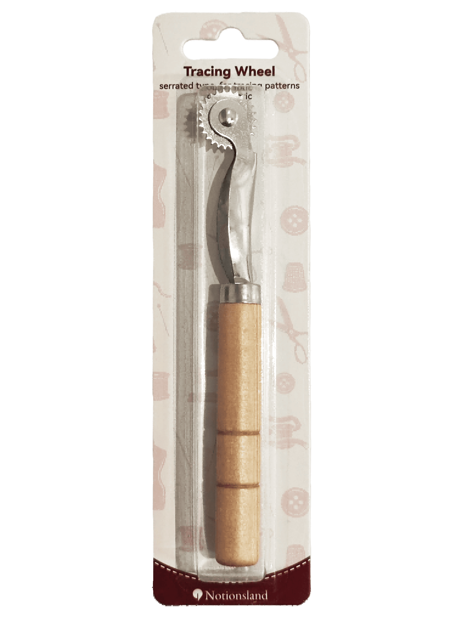 N15114-Serrated Tailor's Wheel for Pattern Transfer and Sewing Marks