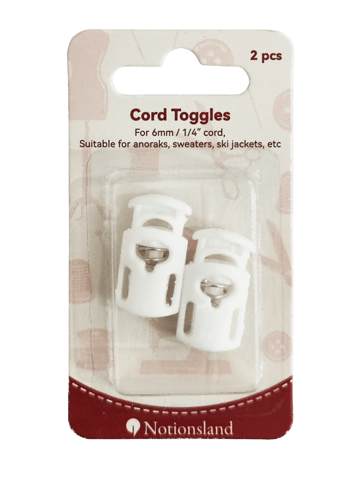 N17378 - Clips ajustadores de cintura para pantalones con cordón de 6 mm
