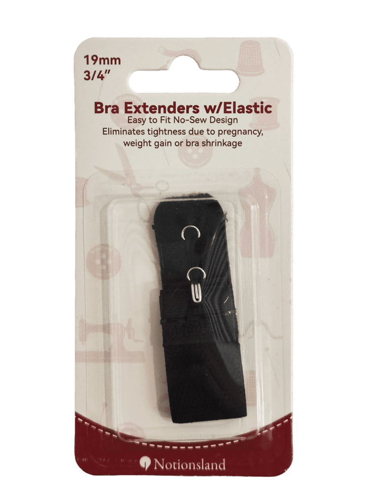 N18263 - Extensor de sujetador al por mayor, 19 mm / 3/4" Extensor de sujetador elástico