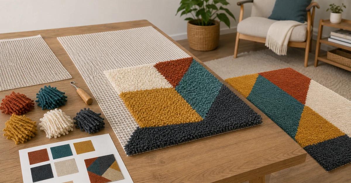 Walk the Pile Before the Room: Latch Hook Rug Kit Manufacturer | Onehourcrafts