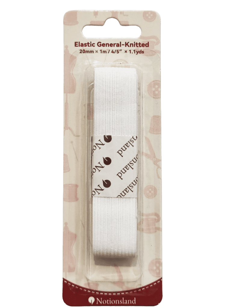 N19228 - Elástico trenzado para cinturillas y ropa interior: Reliable Apparel Trims